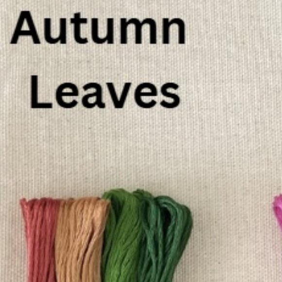 Hand Embroidered Wreath with Initial "X" - Picture 7 of 8